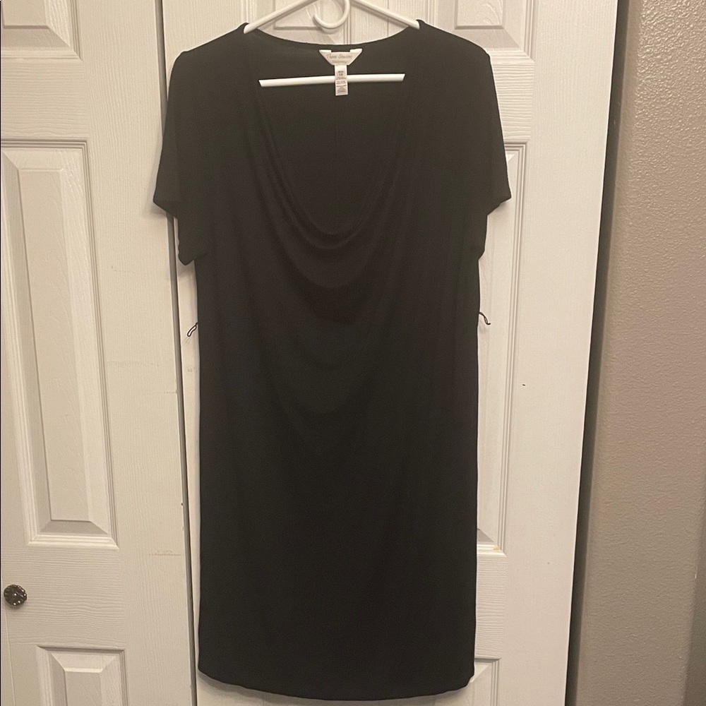 Three Seasons Maternity Black Mini Dress